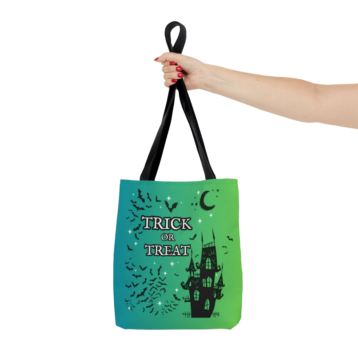 Halloween Tote Bag | Kids Trick or Treat Candy Tote | Eco Friendly, Reusable
