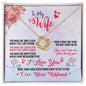 To My Wife | I Love You | Love Knot Necklace