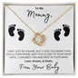 Mommy To Be | From Your Baby Bump | Mother's Day Necklace - The Perfect Gift