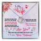 To My Wife | I Love You | Love Knot Necklace