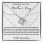 Mother's Day | In Memory Angel Child | Message Necklace