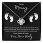 Mommy To Be Gift | From Your Baby Bump | Mother's Day Necklace - The Perfect Gift