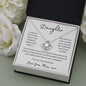 Daughter Now and Forever | Gift From Mom | Love Knot Necklace
