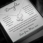 Daughter Love You Now and Forever | Gift From Mom | Love Knot Necklace