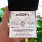 To My Beautiful Soulmate | I Love You Forever & Always | Love Knot Necklace