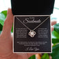 To My Soulmate - Love Knot Necklace - If I Had One Wish