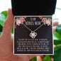 To My Bonus Mom - Thank You | Love Knot Necklace | Step Mom, Mother-In-Law, Mother-In-Love