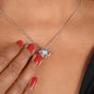 My Beautiful Mom - Love Knot Necklace - Thank You Mom