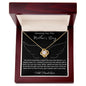 Mother's Day | In Memory Child Loss | Message Necklace