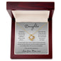 Daughter Love You Now and Forever | Gift From Mom | Love Knot Necklace