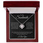 To My Soulmate - Love Knot Necklace - If I Had One Wish