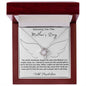 Mother's Day | In Memory Angel Child | Message Necklace